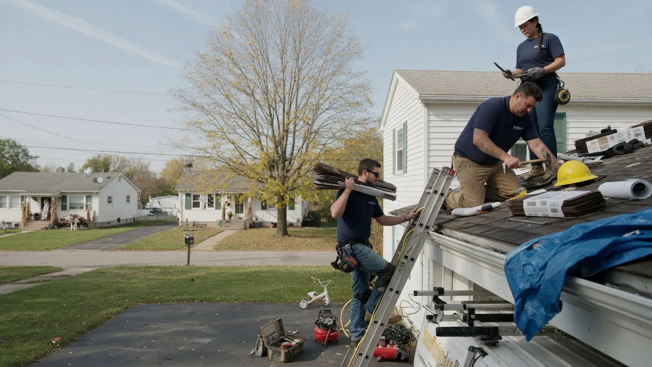 Local Roofing Contractors in Sharples, WV near me